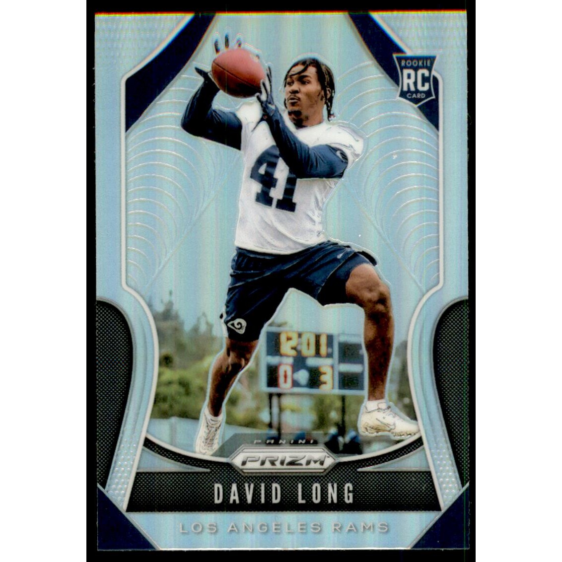 2019 Panini Prizm Prizms #386 David Long. rookie card picture