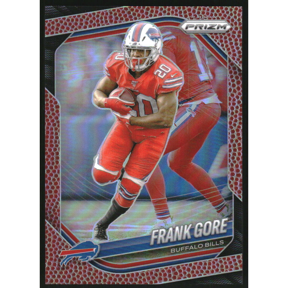 2025 Panini Prizm Prizms Pigskin #140 Frank Gore