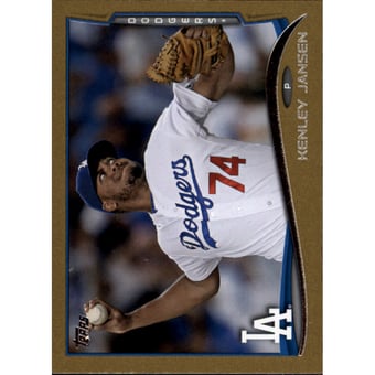 2014 Topps Mini Gold #606 Kenley Jansen