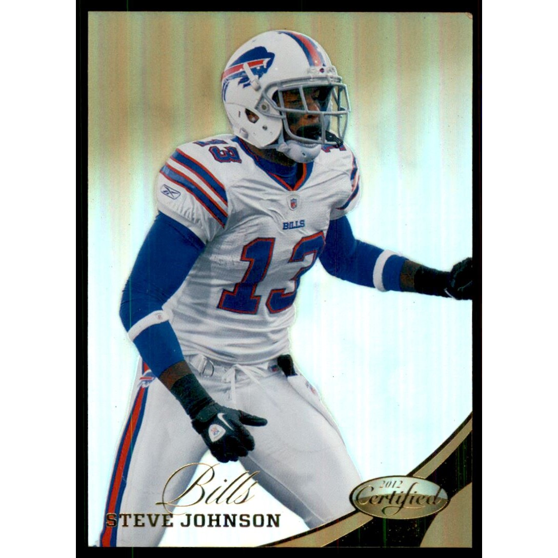 2012 Certified Mirror Gold #19 Steve Johnson
