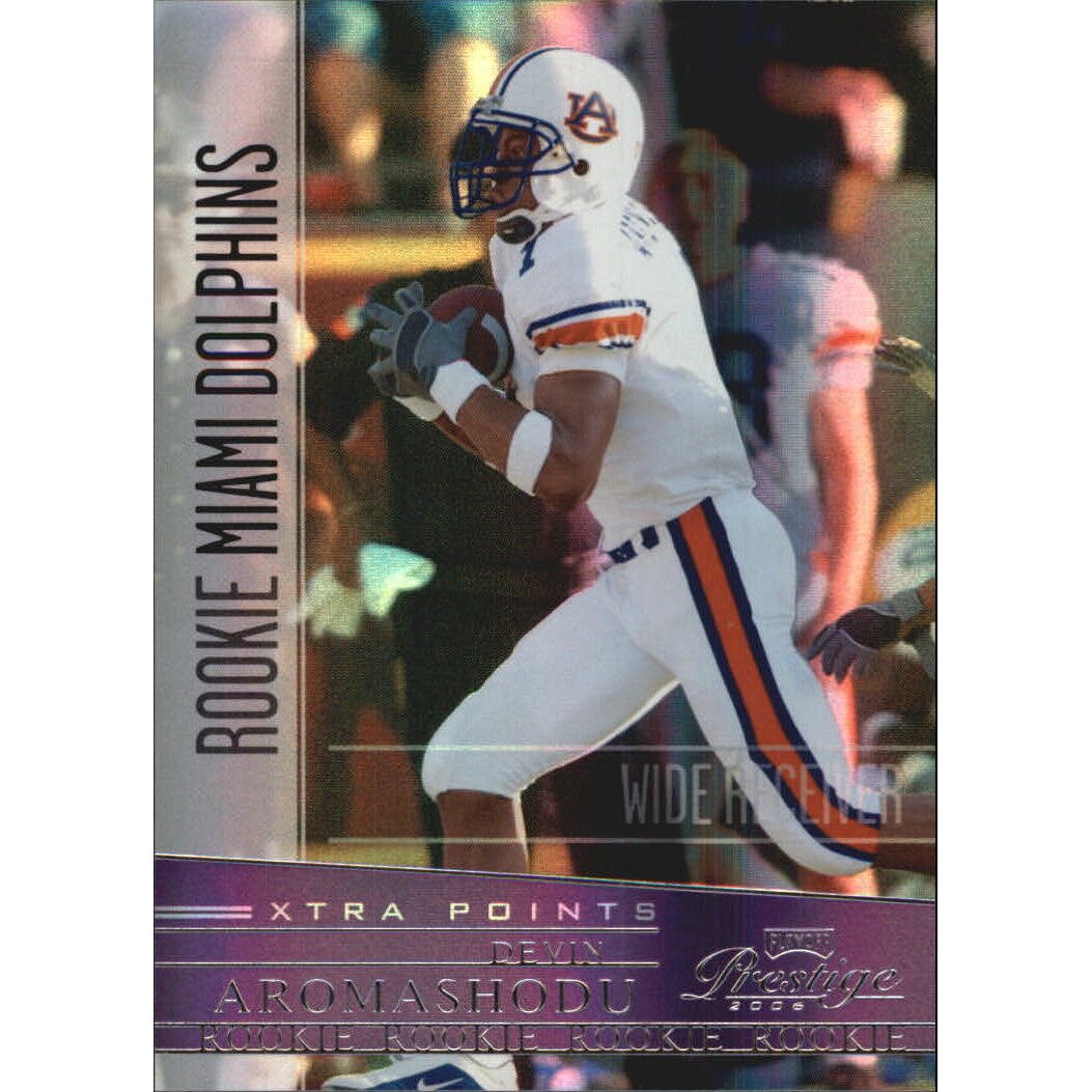 2006 Playoff Prestige Xtra Points Purple #184 Devin Aromashodu