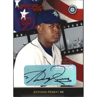 2002 Studio Private Signings #148 Antonio Perez/250