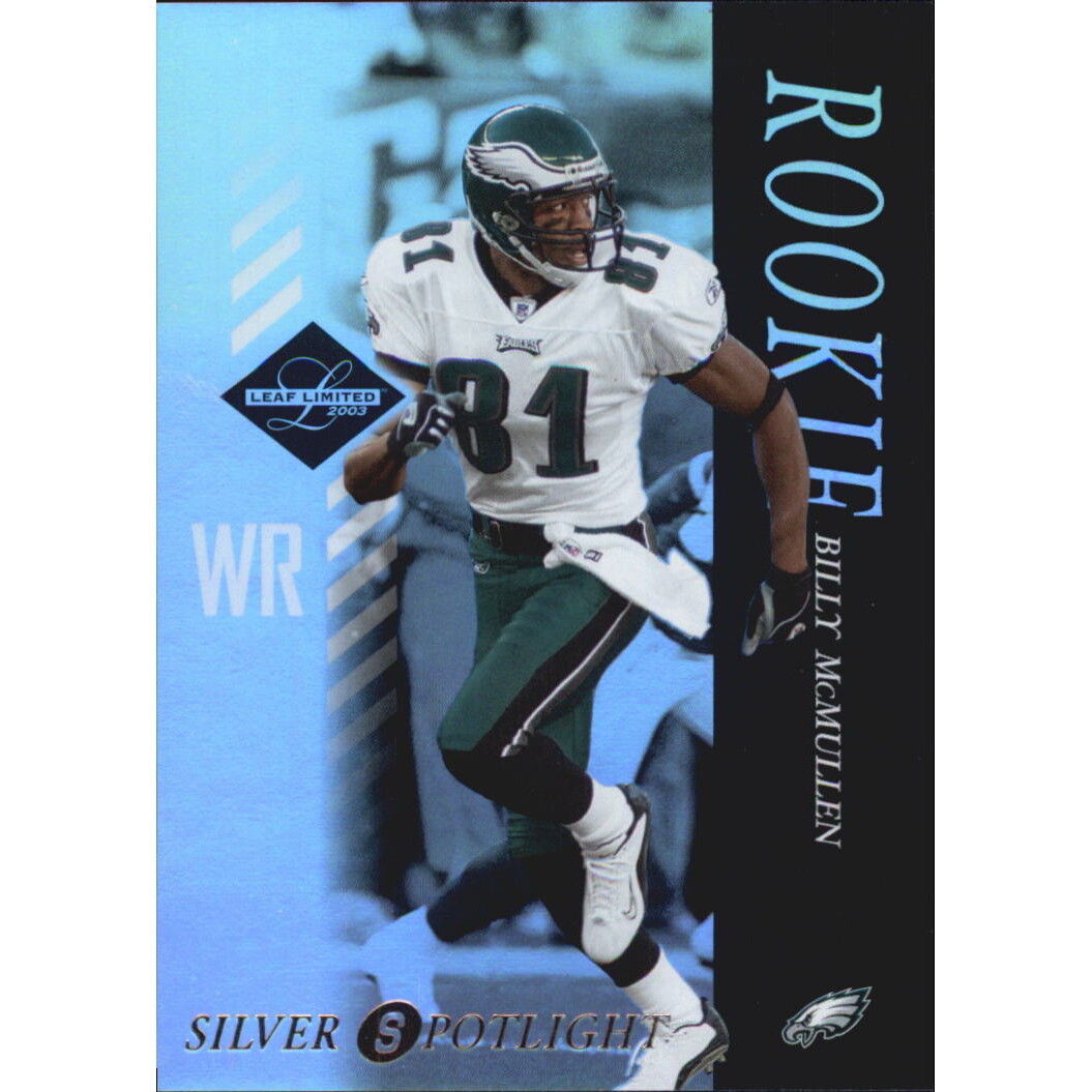 2003 Leaf Limited Silver Spotlight #114 Billy McMullen