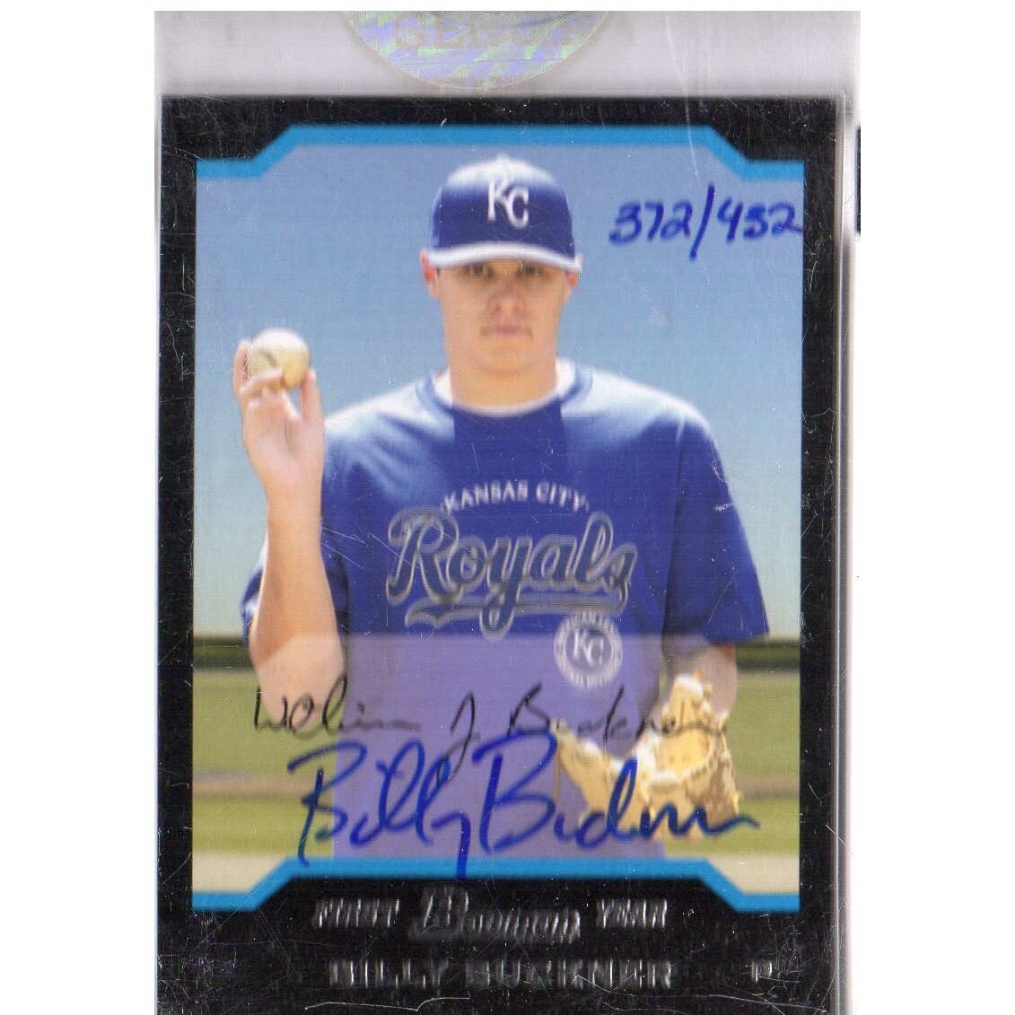 2006 Bowman Originals Buyback Autographs #100 Billy Buckner 04 BDP/432 E. rookie card picture