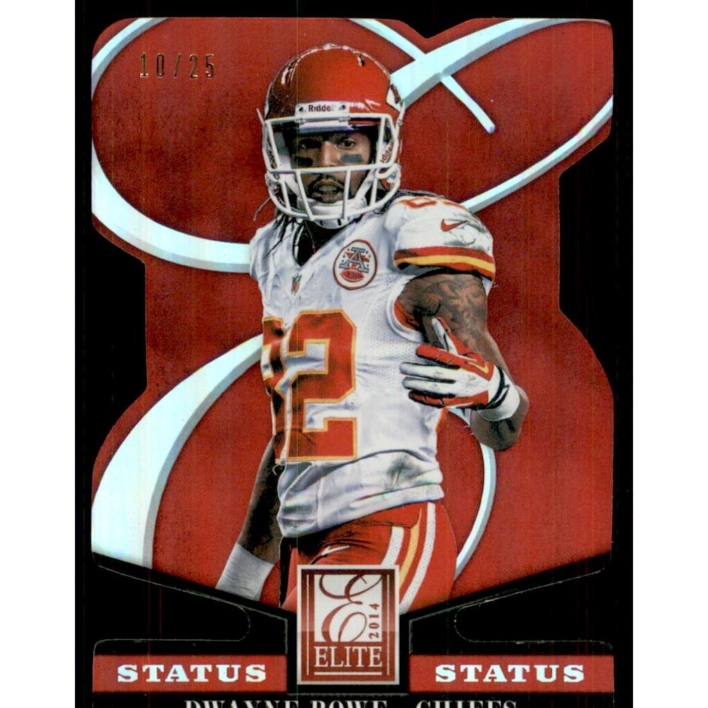 2014 Elite Status Red #48 Dwayne Bowe 2014 Elite Status Red #48 Dwayne Bowe