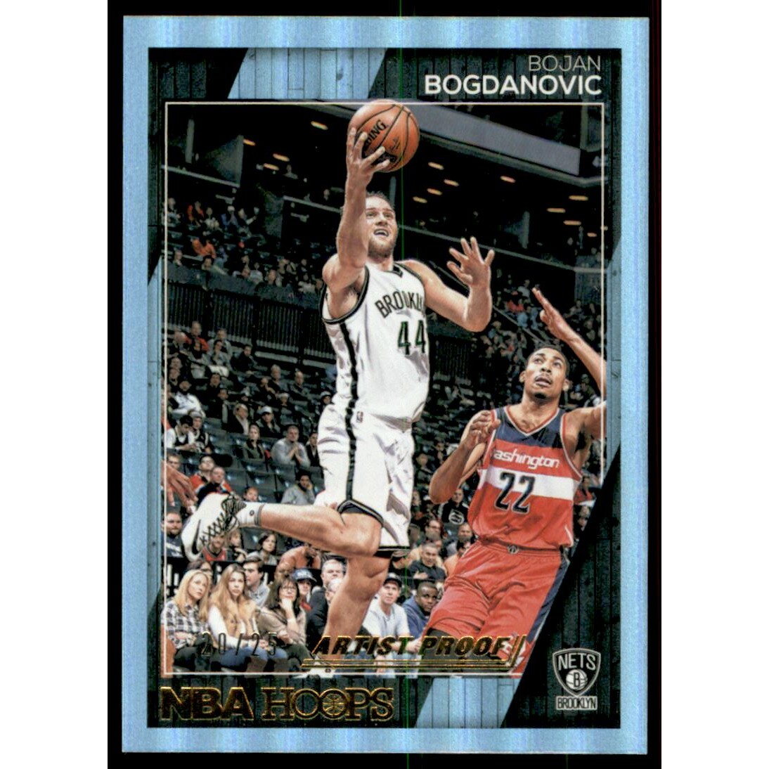 2016-17 Hoops Artist Proof #88 Bojan Bogdanovic 2016-17 Hoops Artist Proof #88 Bojan Bogdanovic