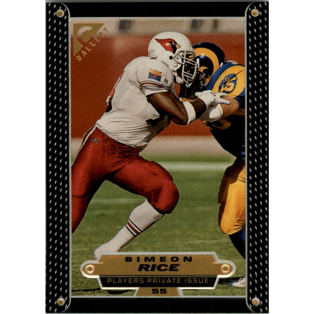 1997 Topps Gallery Player's Private Issue #55 Simeon Rice. rookie card picture