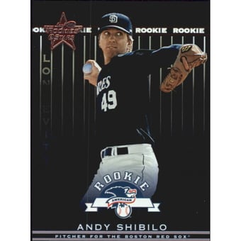 2002 Leaf Rookies and Stars Longevity #322 Andy Shibilo RS