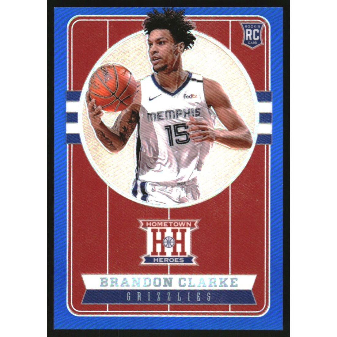 2019-20 Panini Chronicles Blue #560 Brandon Clarke/Hometown Heroes Optic