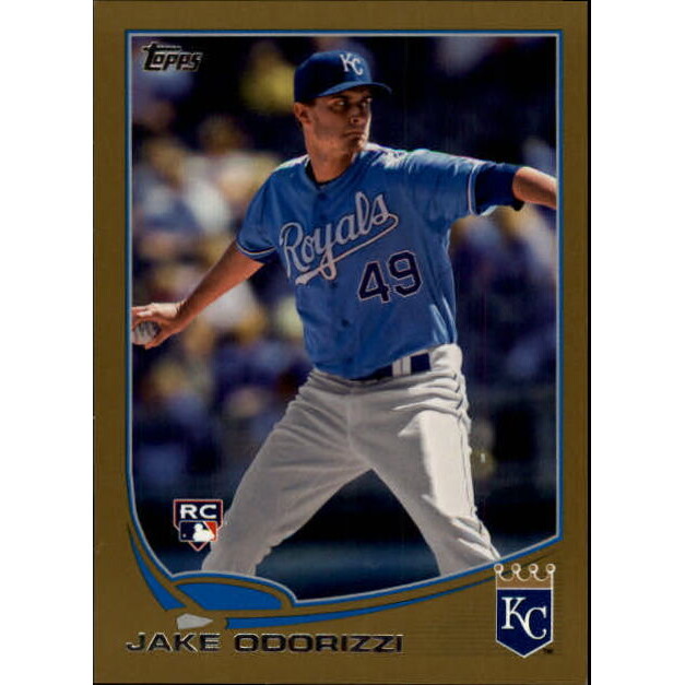 2013 Topps Mini Gold #232 Jake Odorizzi. rookie card picture