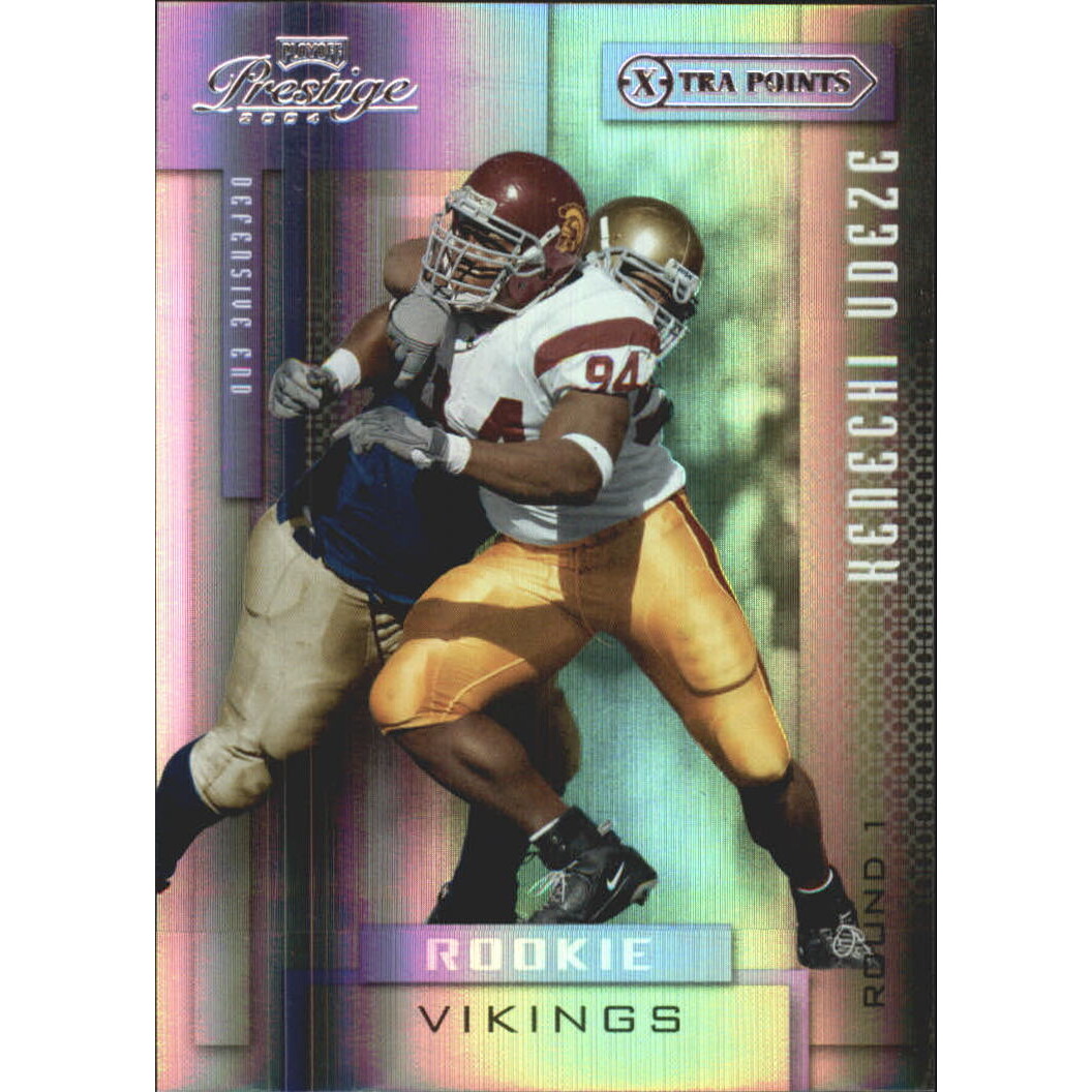2004 Playoff Prestige Xtra Points Purple #166 Kenechi Udeze