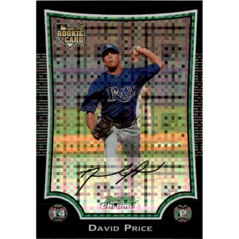 2009 Bowman Chrome X-Fractors #213 David Price