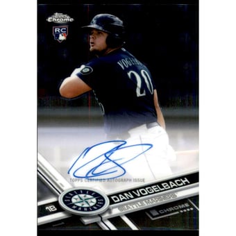 2017 Topps Chrome Rookie Autographs #RADV Dan Vogelbach