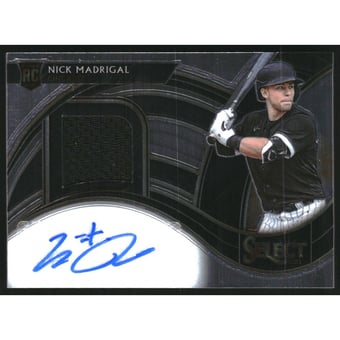 2021 Select Rookie Jersey Autographs #12 Nick Madrigal