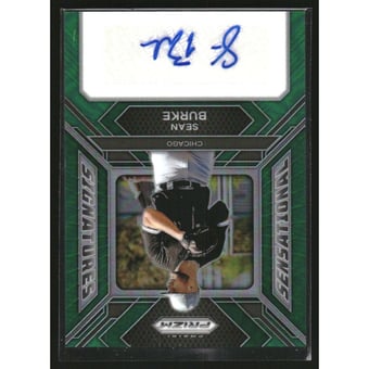 2024 Panini Prizm Sensational Signatures Prizms Green #69 Sean Burke