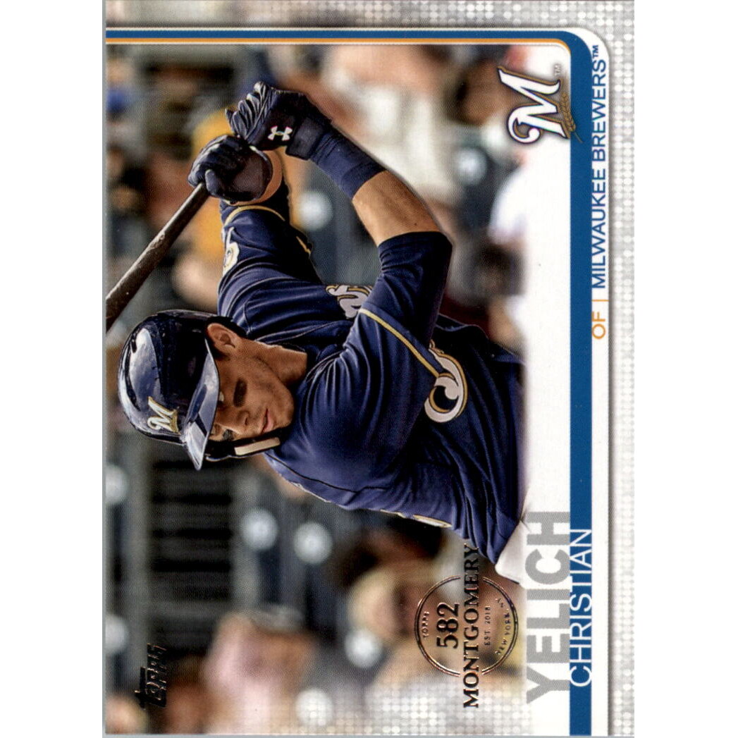 2019 Topps Factory Set 582 Montgomery #300 Christian Yelich 2019 Topps Factory Set 582 Montgomery #300 Christian Yelich