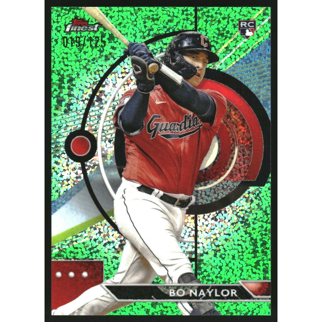 2023 Finest Green Speckle Refractors #66 Bo Naylor 2023 Finest Green Speckle Refractors #66 Bo Naylor