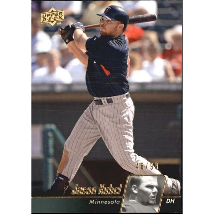 2010 Upper Deck Gold #311 Jason Kubel. rookie card picture