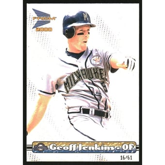 2000 Pacific Prism Premiere Date #80 Geoff Jenkins