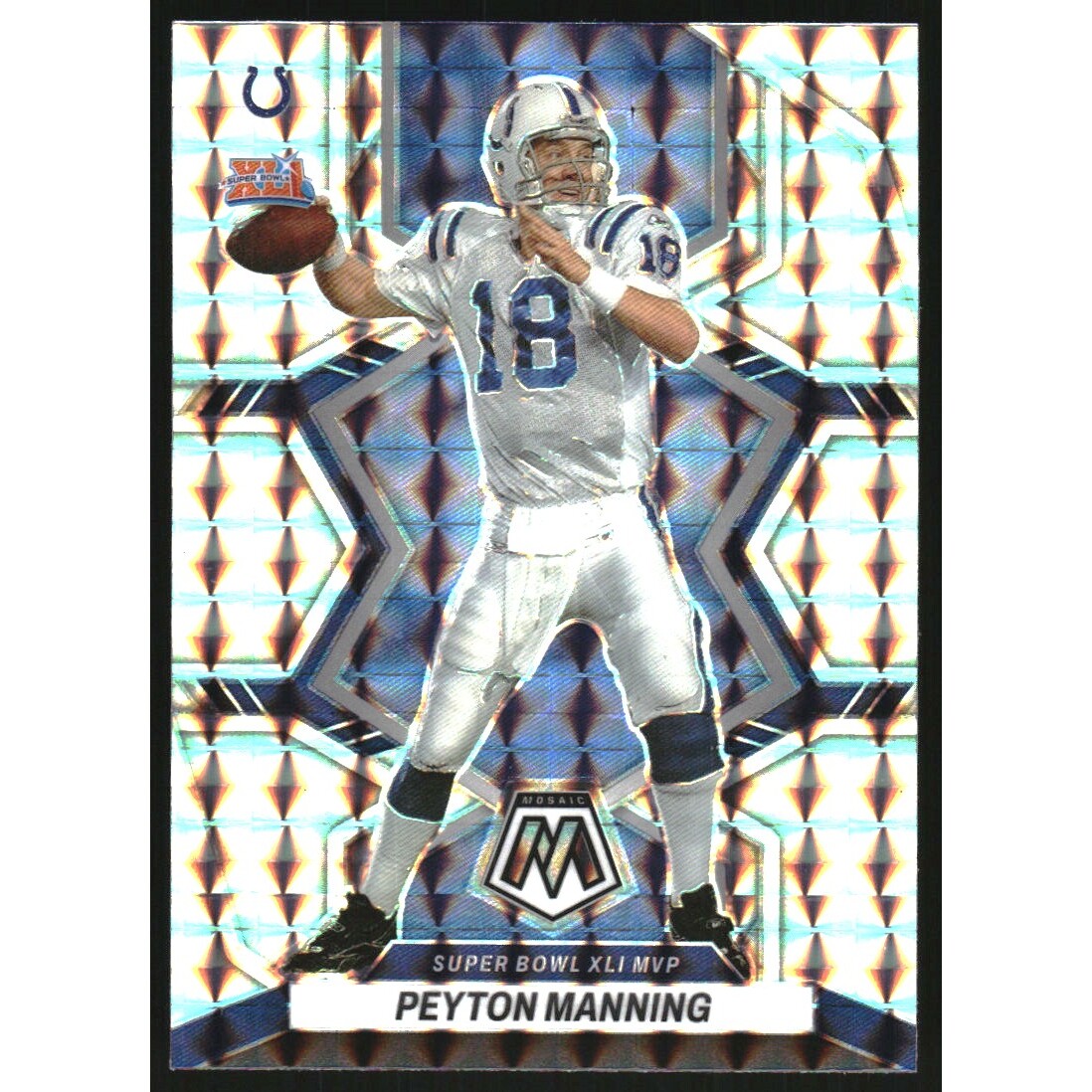 2022 Panini Mosaic Mosaic #298 Peyton Manning MVP