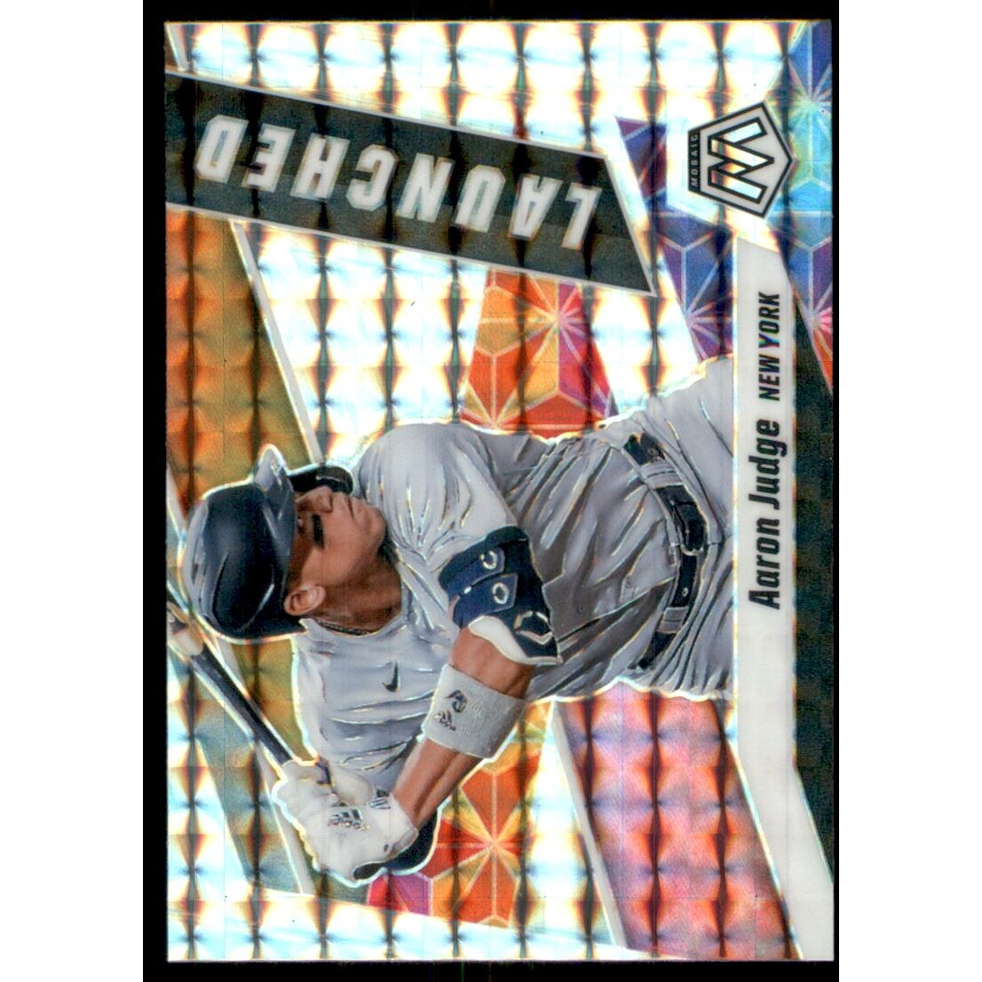 2021 Panini Mosaic Launched Mosaic #2 Aaron Judge
