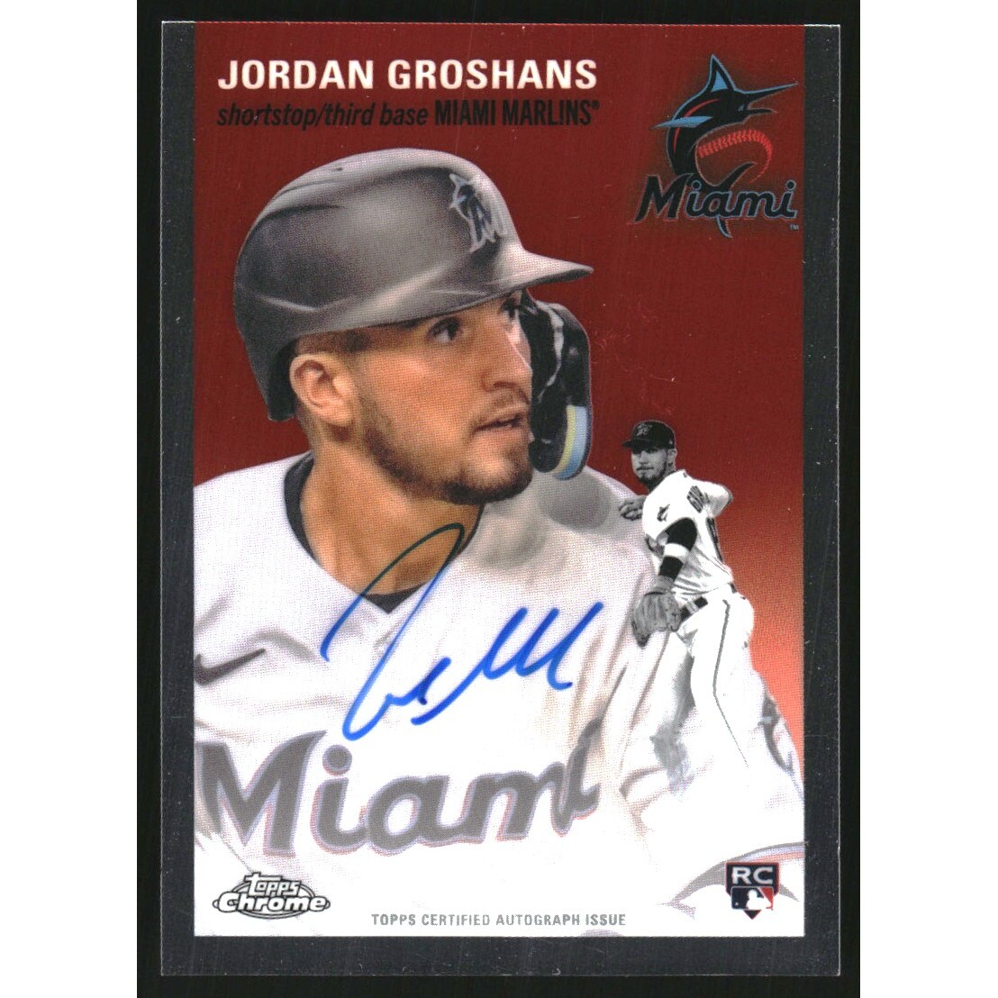 2023 Topps Chrome Platinum Anniversary Autographs #CPAJG Jordan Groshans