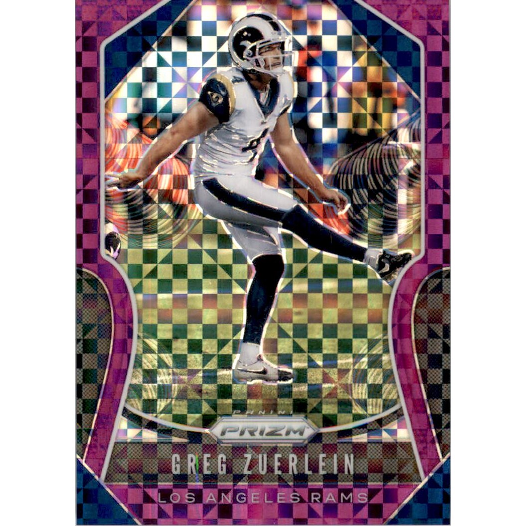 2019 Panini Prizm Prizms Purple Power #247 Greg Zuerlein