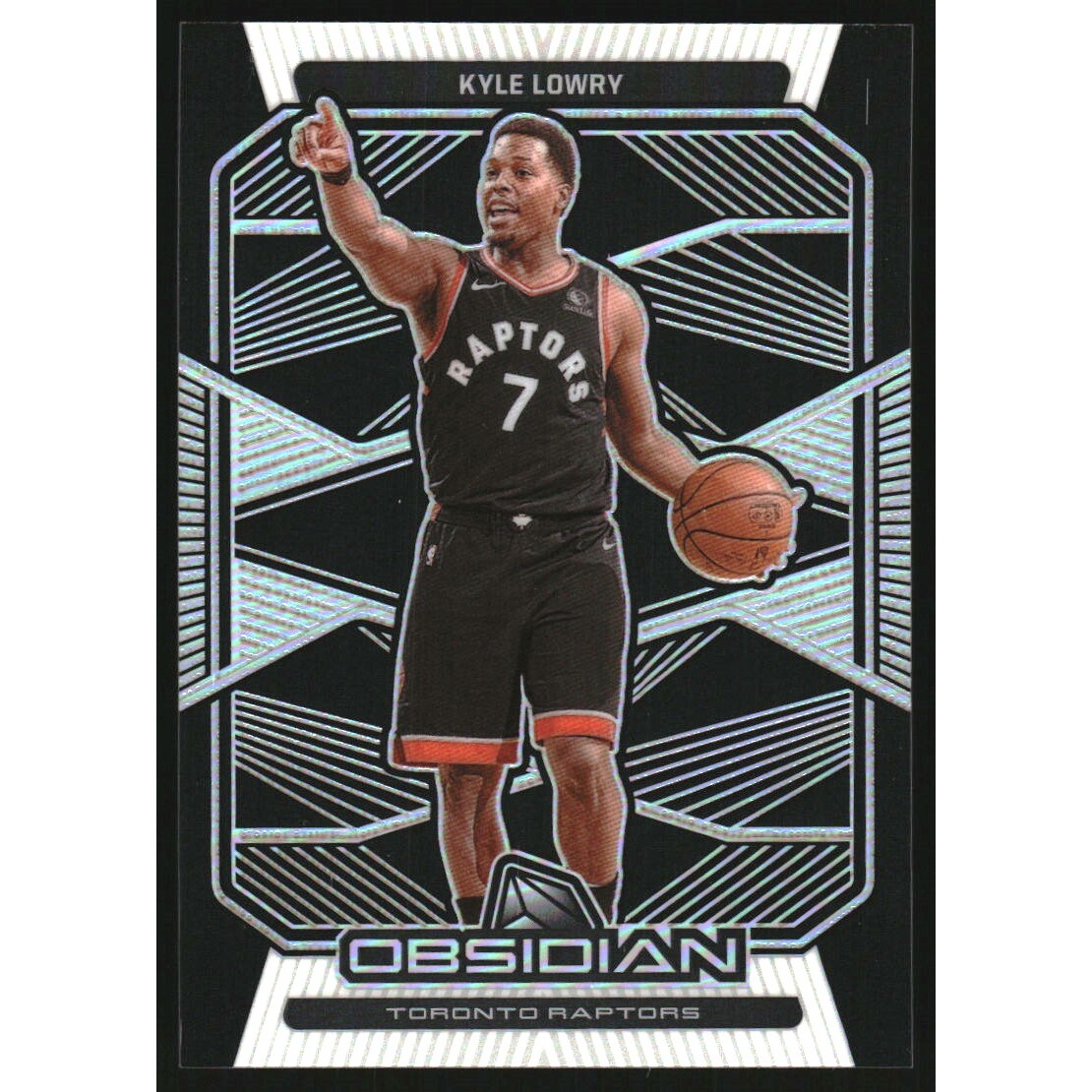 2019-20 Panini Obsidian #14 Kyle Lowry