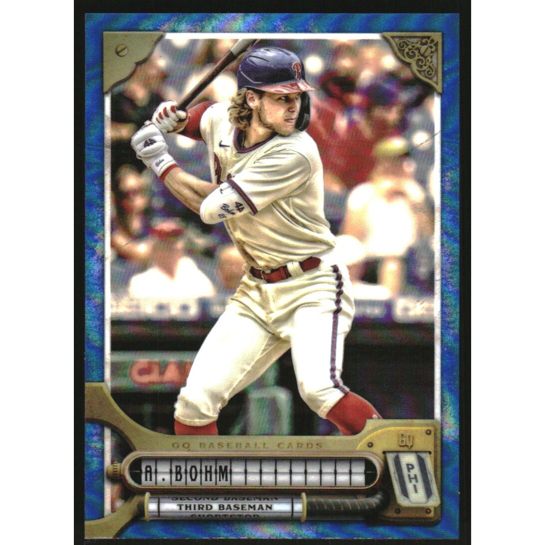 2022 Topps Gypsy Queen Chrome Indigo Refractors #237 Alec Bohm 2022 Topps Gypsy Queen Chrome Indigo Refractors #237 Alec Bohm