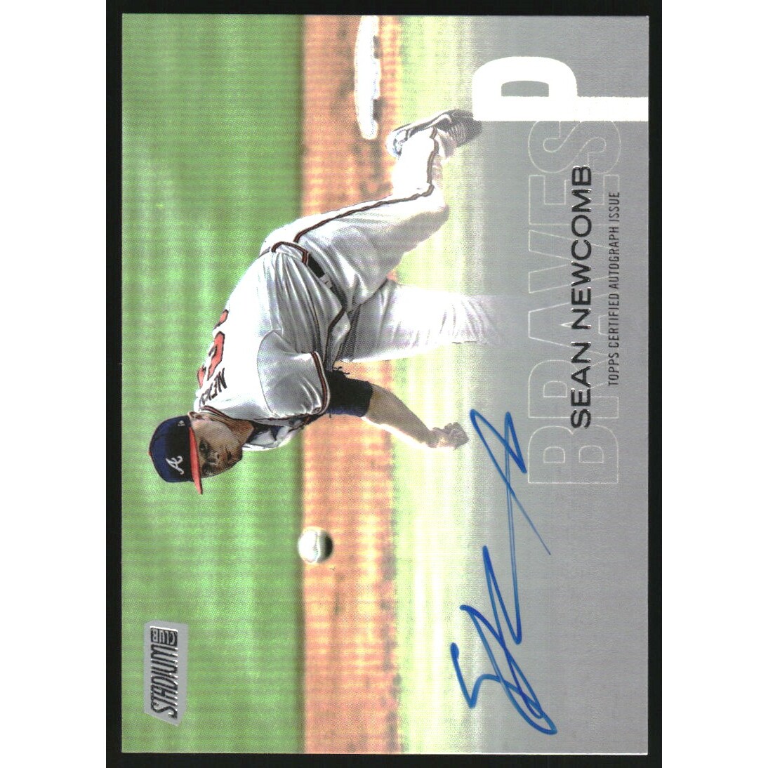 2018 Stadium Club Autographs #SCASN Sean Newcomb 2018 Stadium Club Autographs #SCASN Sean Newcomb