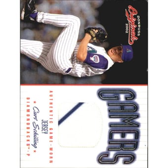 2002 Donruss Originals Gamers #3 Curt Schilling/250