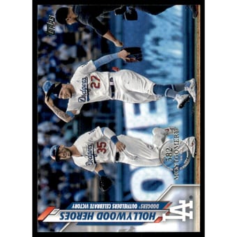 2020 Topps Factory Set 582 Montgomery Club #298 Hollywood Heroes/Cody Bellinger/Alex Verdugo