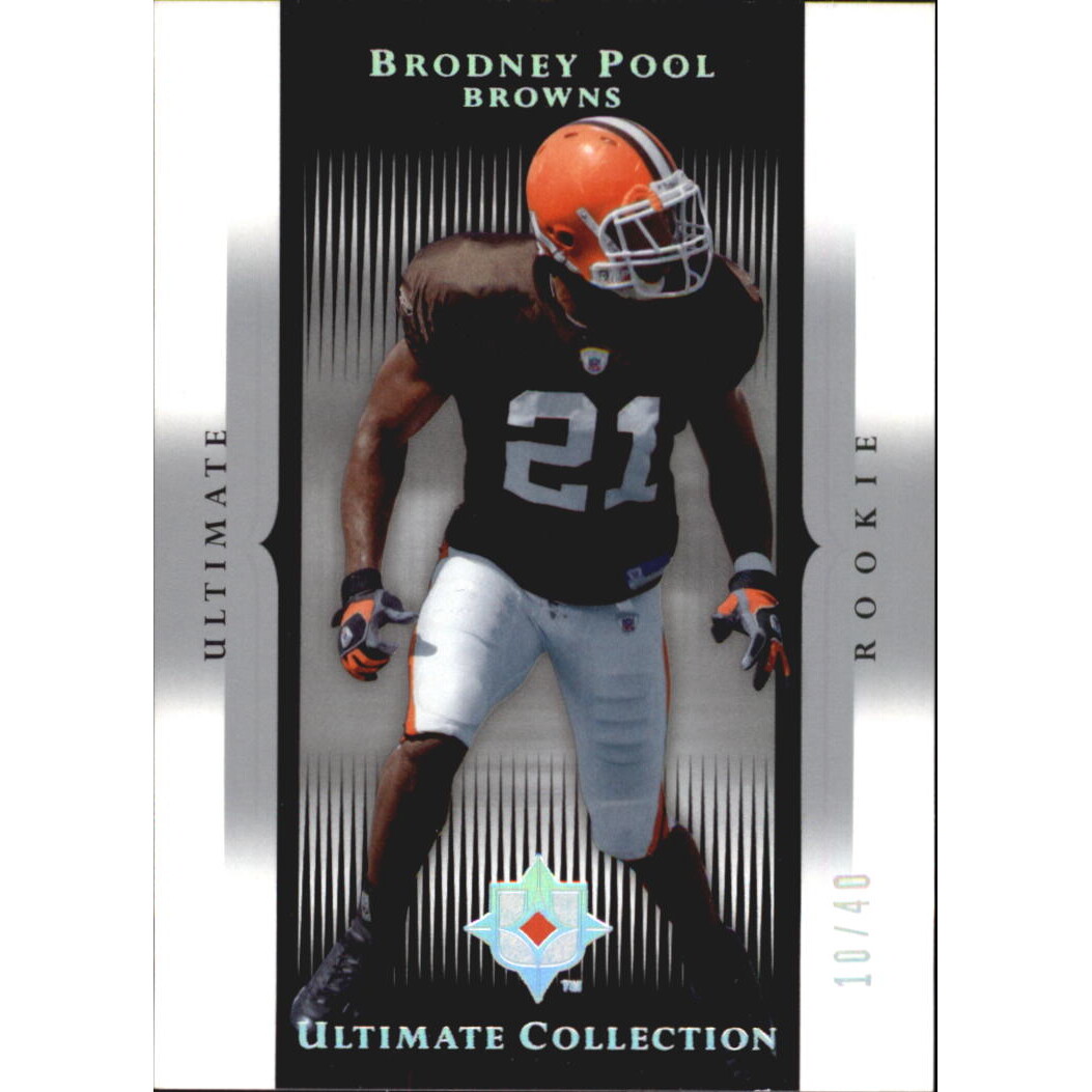 2005 Ultimate Collection Gold Holofoil #152 Brodney Pool