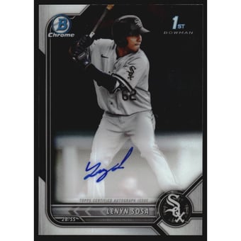 2022 Bowman Chrome Prospect Autographs #CPALS Lenyn Sosa