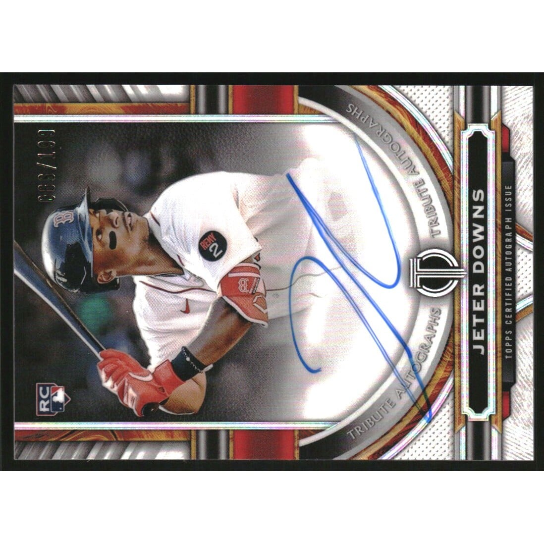 2023 Topps Tribute Autographs #TAJD Jeter Downs/199