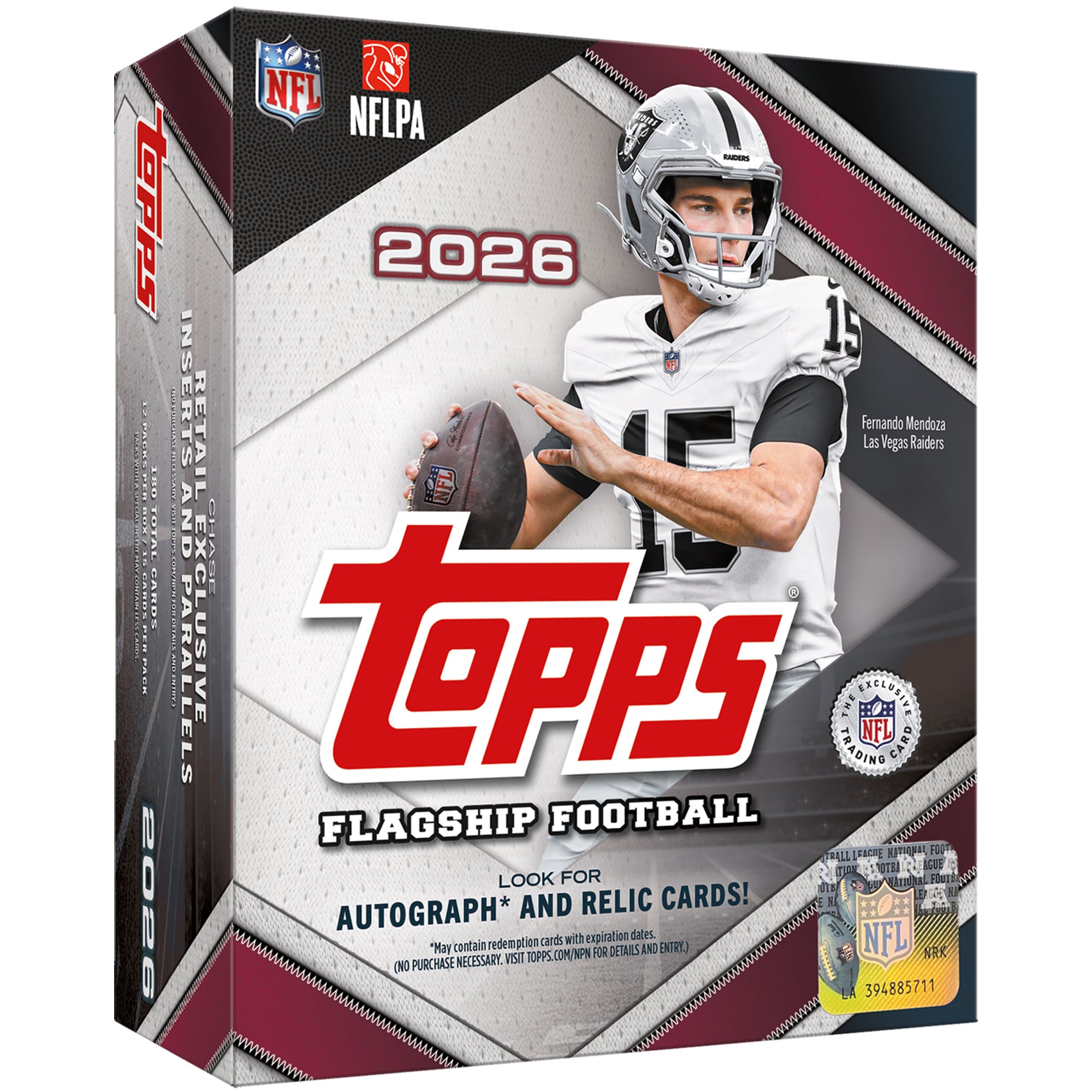 Topps Flagship Football Mega Box NFL 2026 Trading Card Display - Image 7