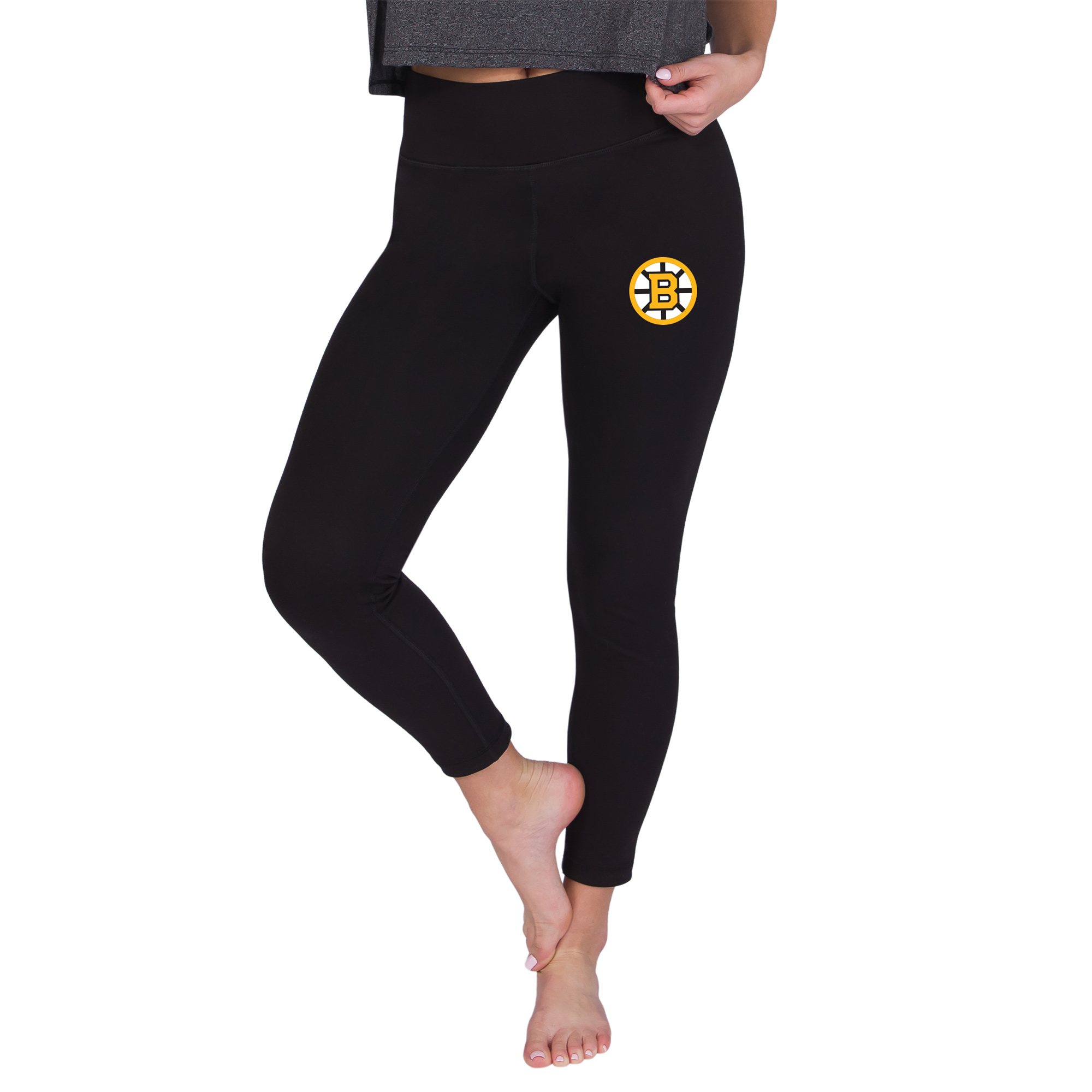 Women's Concepts Sport Black Boston Bruins Sentry Knit Leggings