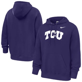 Men's Nike Purple TCU Horned Frogs Club Fleece Hoodie