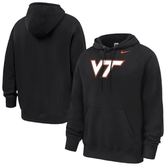 Men's Nike Black Virginia Tech Hokies Club Fleece Hoodie