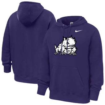 Men's Nike Purple TCU Horned Frogs Club Fleece Hoodie