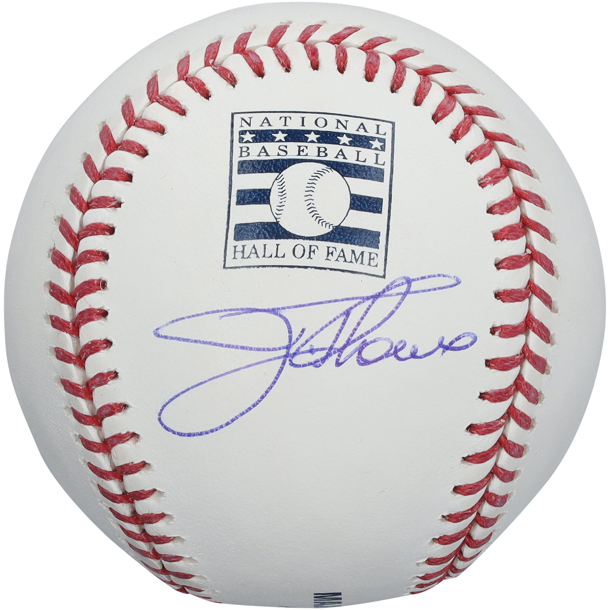 Jim Thome Cleveland Indians Autographed Hall of Fame Logo Baseball