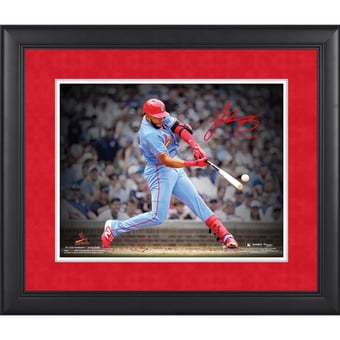 Joshua Báez St. Louis Cardinals Facsimile Signature Framed 11" x 14" Spotlight Photograph