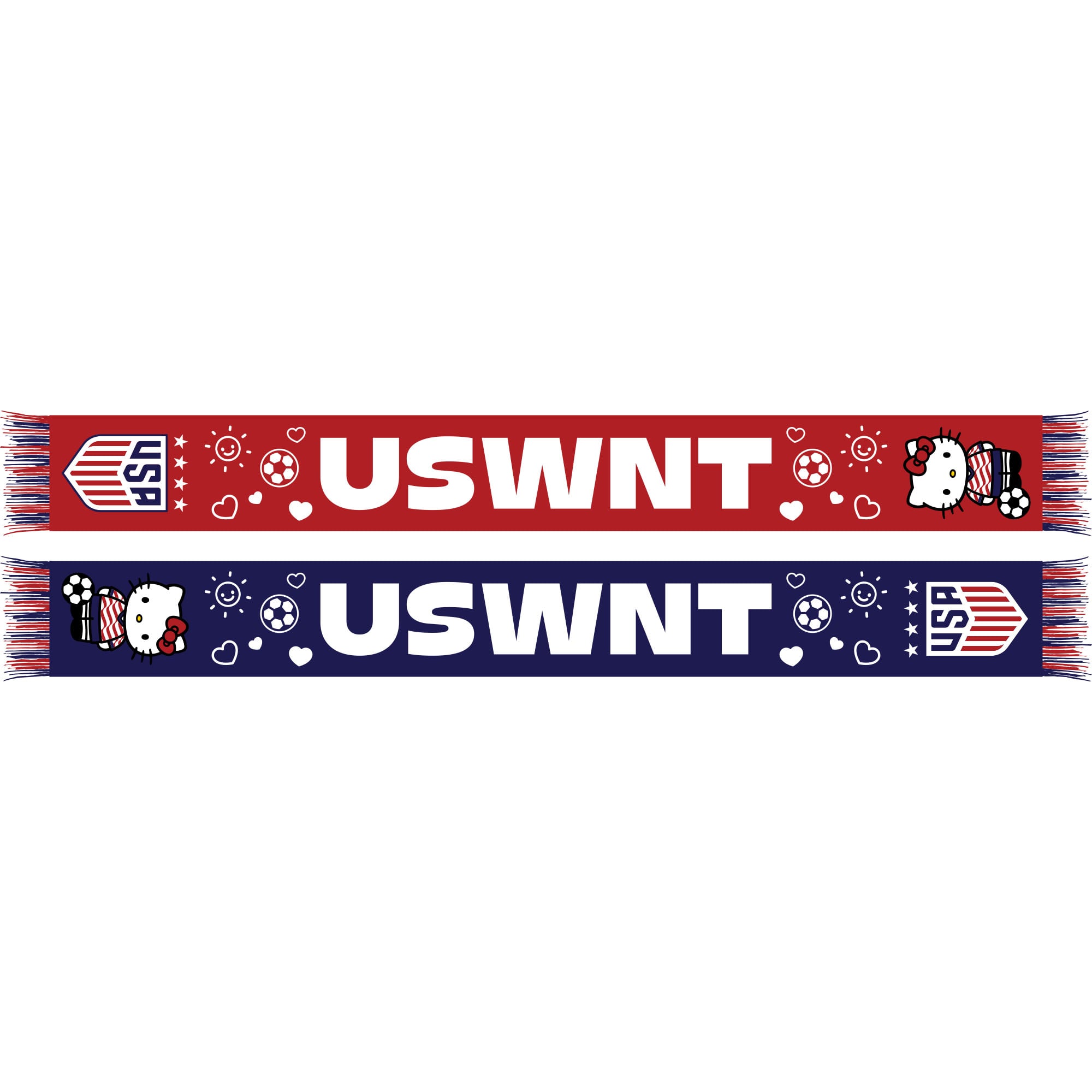 USWNT Hello Kitty Doodle Scarf