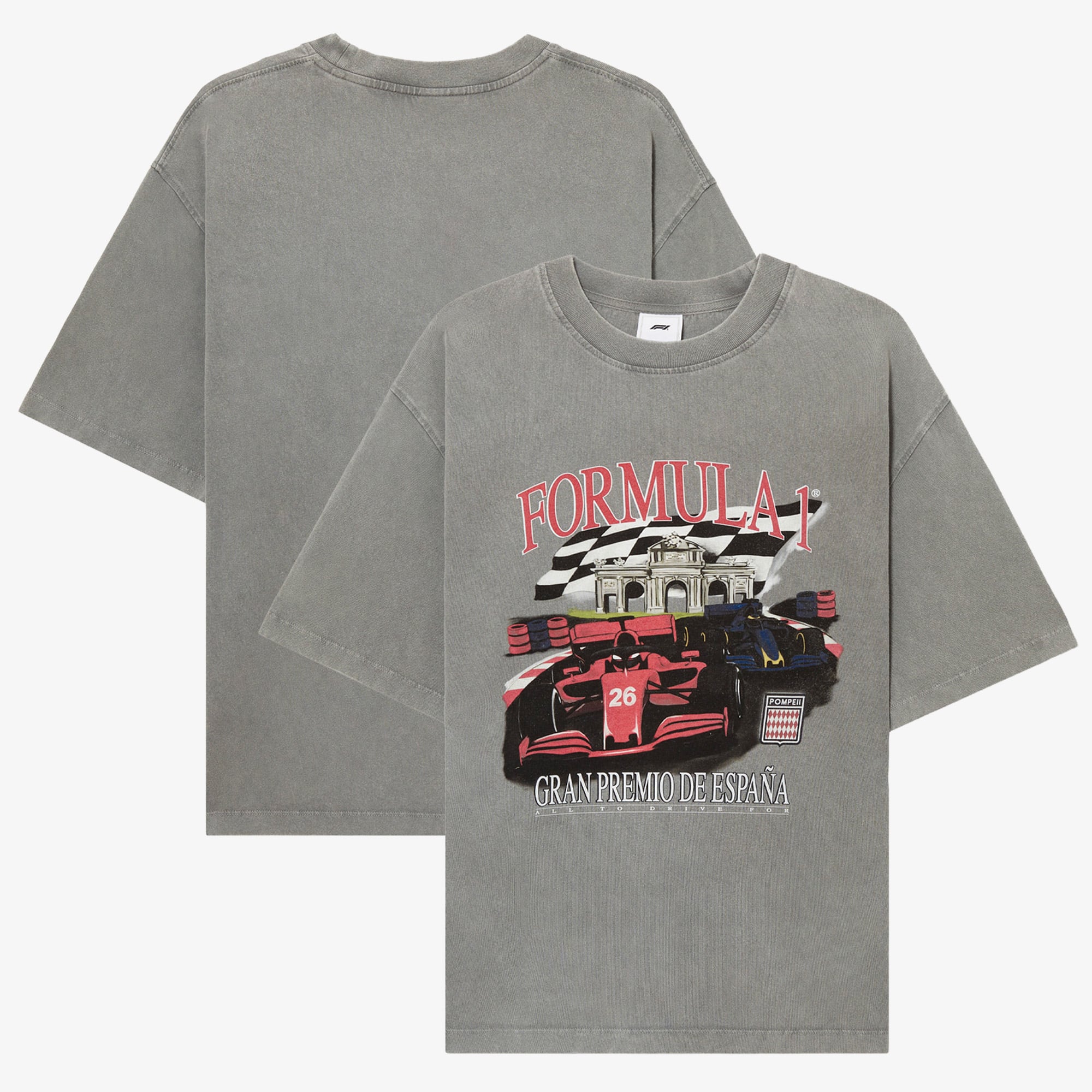 Formel 1 x Pompeii Gran Premio de España 2026 T-Shirt