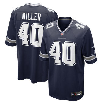 Men's Nike Von Miller Navy Dallas Cowboys Game Jersey