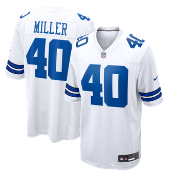 Men's Nike Von Miller White Dallas Cowboys Game Jersey