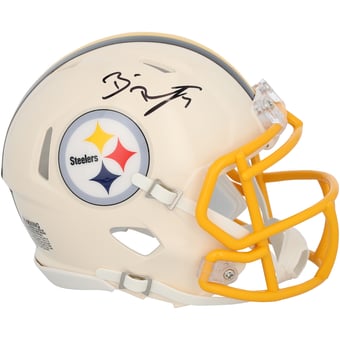 Ben Roethlisberger Pittsburgh Steelers Autographed Riddell Retro Speed Mini Helmet