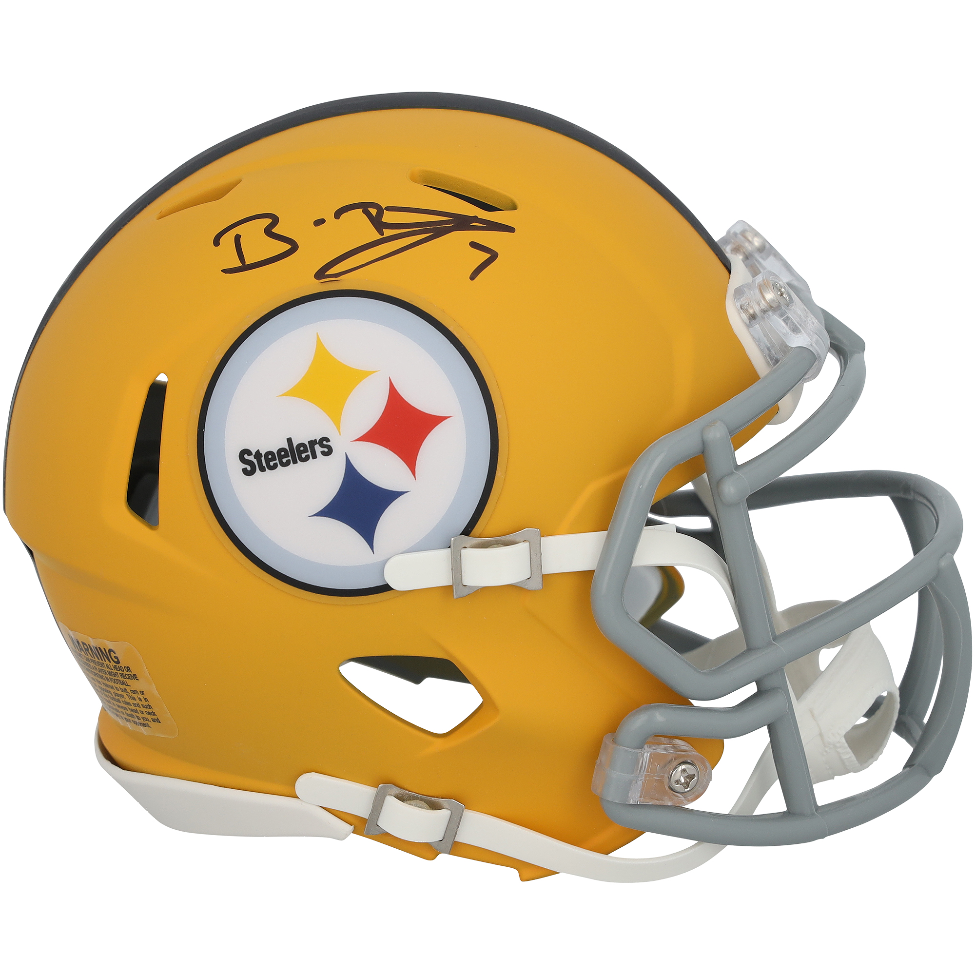 Ben Roethlisberger Pittsburgh Steelers Autographed Riddell 2025 Alternate Speed Mini Helmet