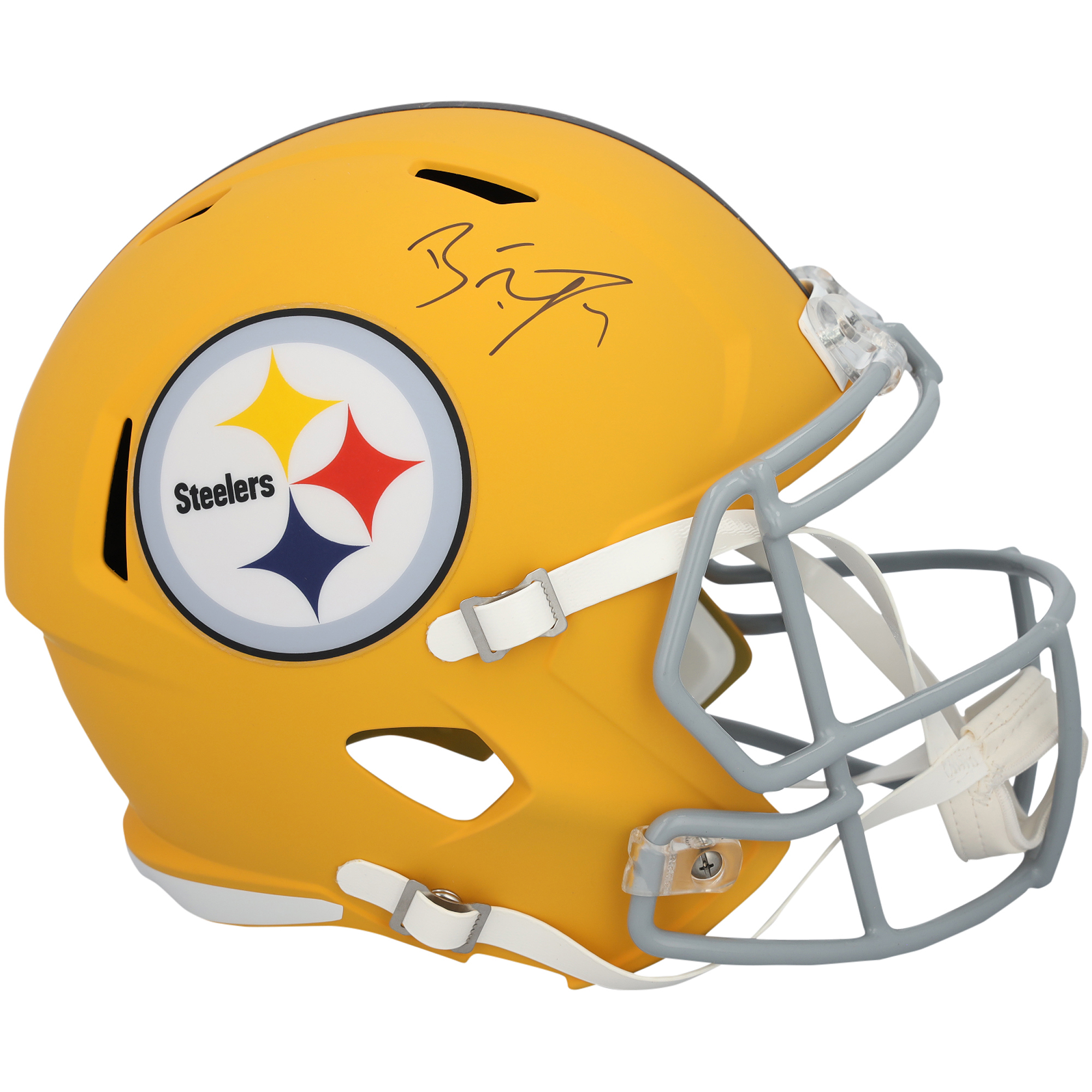 Ben Roethlisberger Pittsburgh Steelers Autographed Riddell 2025 Alternate Speed Replica Helmet