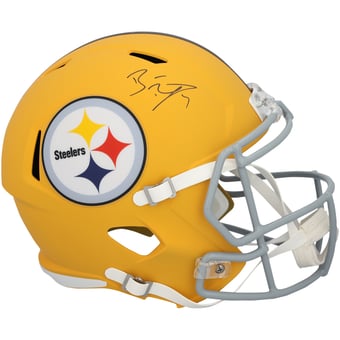 Ben Roethlisberger Pittsburgh Steelers Autographed Riddell 2025 Alternate Speed Replica Helmet